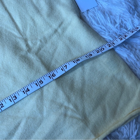 NWT Rumored Butter Yellow Everyday Sweater (XS) – Soft Luxe Minimalist Knit - Picture 11 of 13